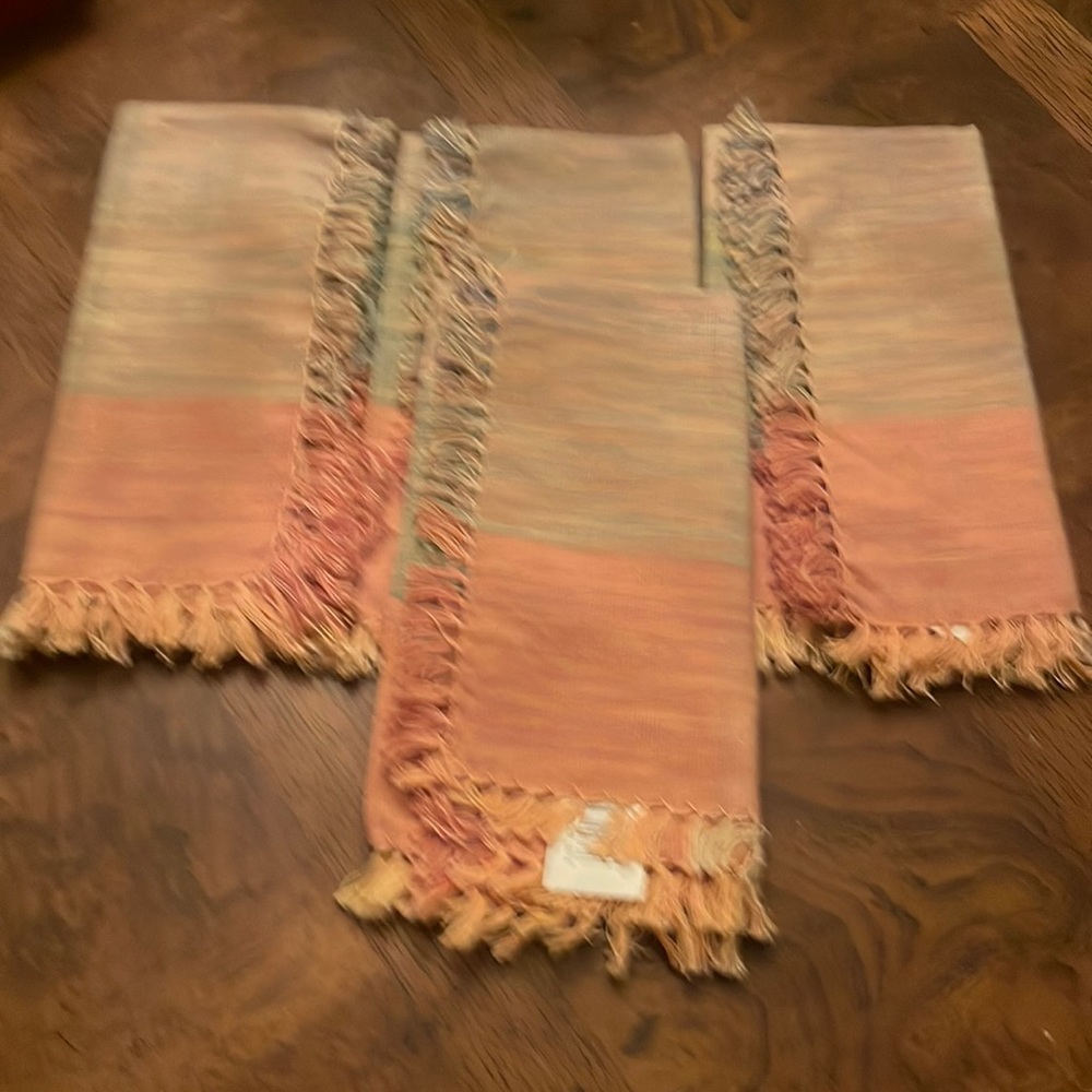NWOT cotton Table napkins in Arizona canyon set of 4